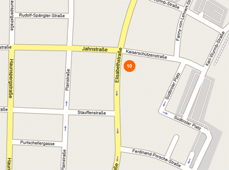 Lageplan bei Google Maps